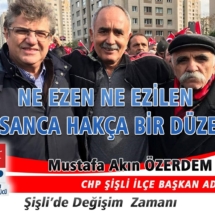 Şişli İlçe Başkan Adayı